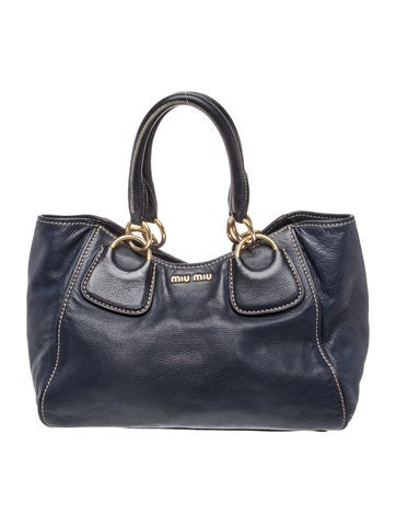 Leather Top Handle Bag