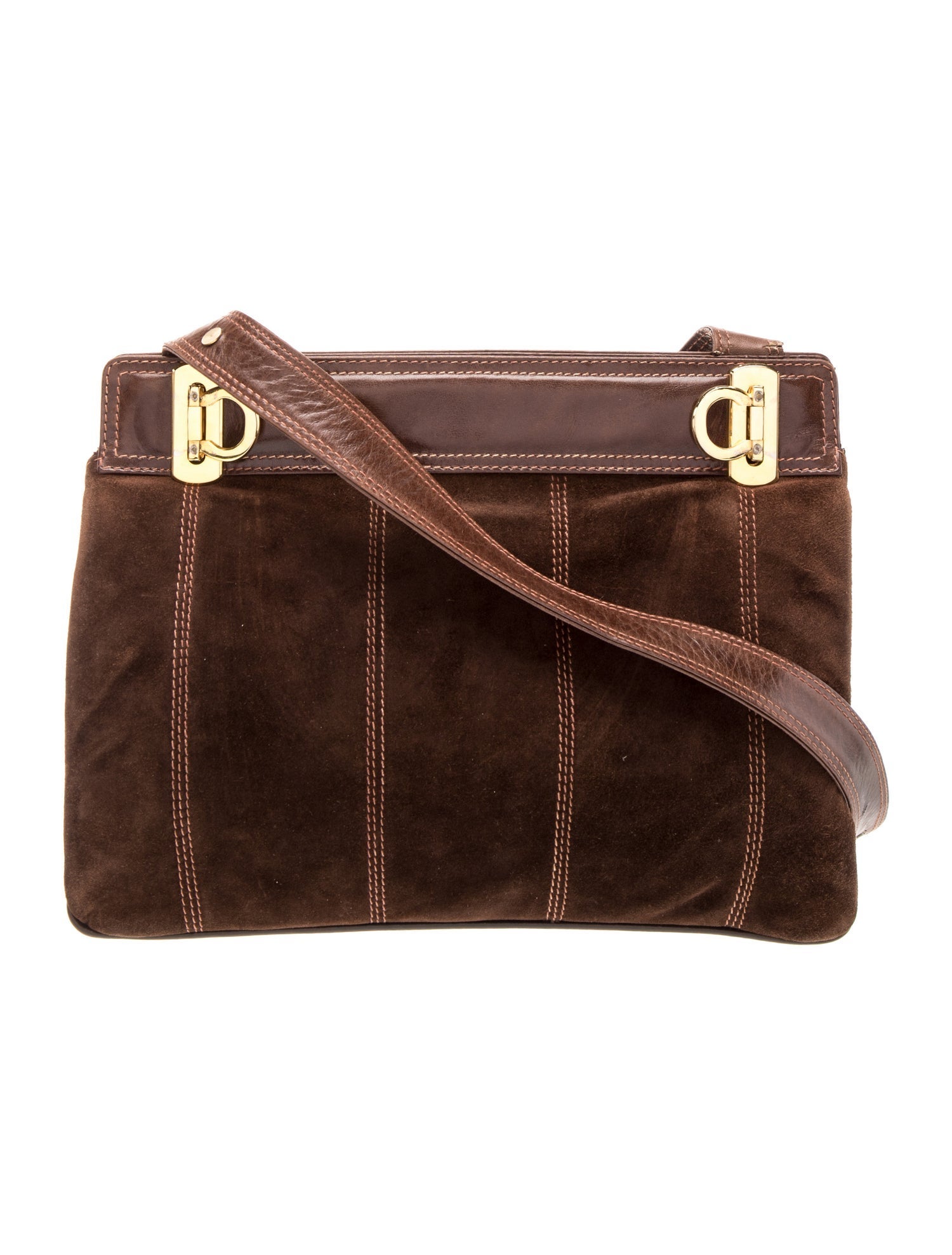 Ferragamo Leather Shoulder Bag