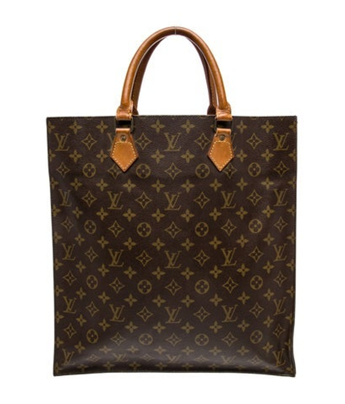 Louis Vuitton Vuitton Lv Monogram Sac Plat Vintage