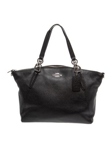 Leather Top Handle Bag