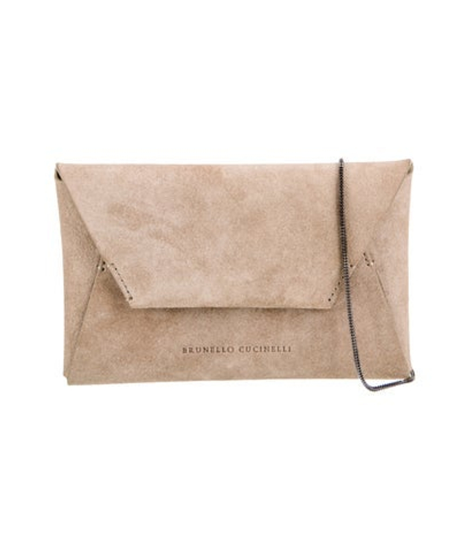Brunello Cucinelli Cucinelli Suede Shoulder Bag