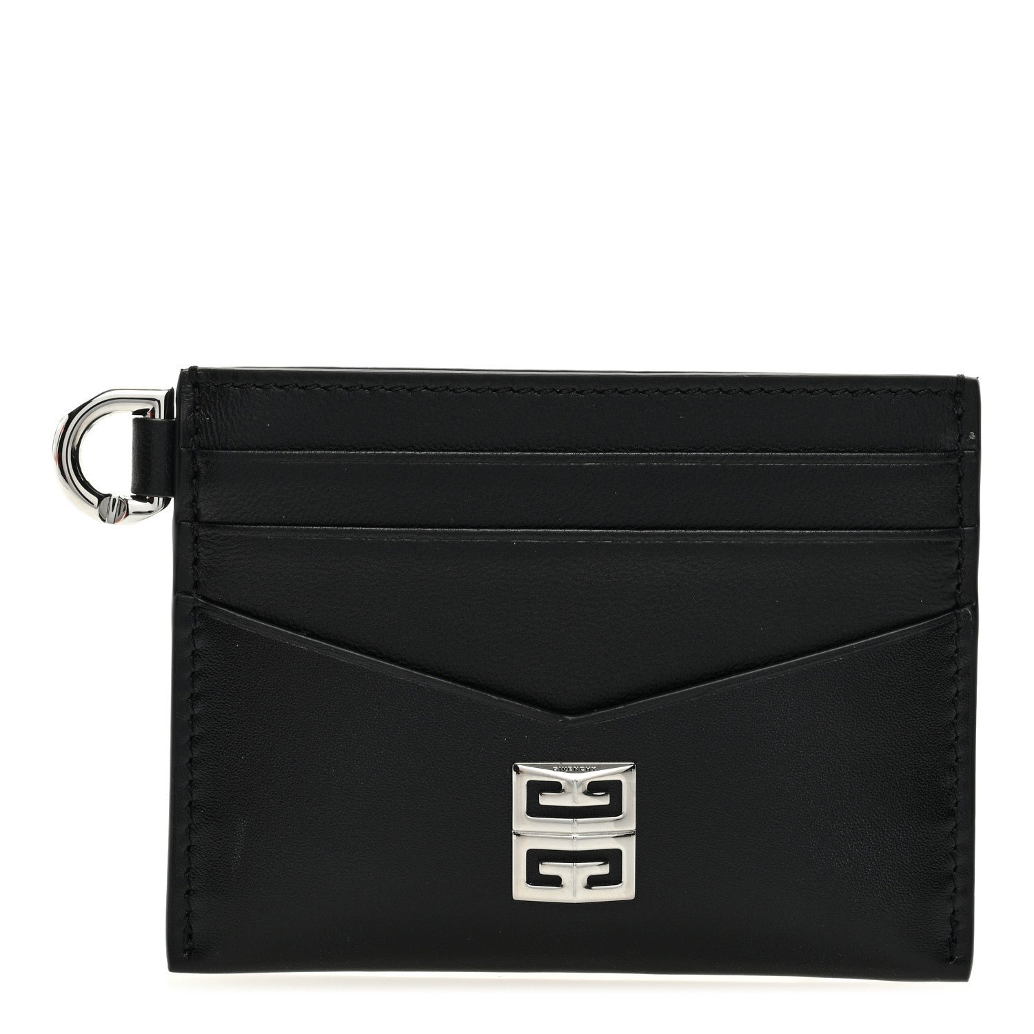Givenchy Calfskin 4G Card Holder Black