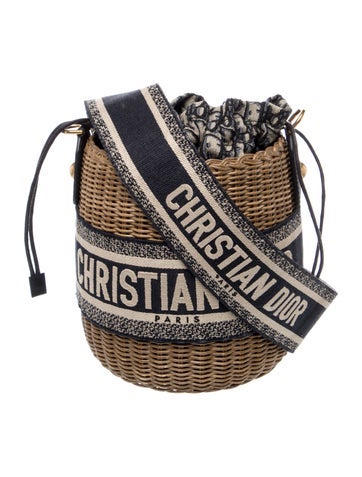 Dior Oblique Jacquard Bucket Bag