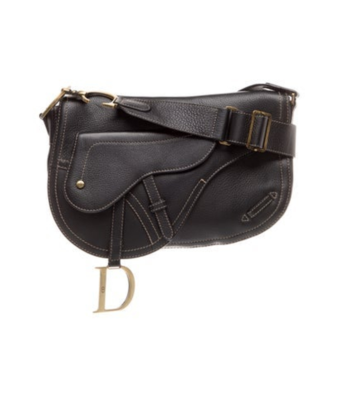 Dior Dior Leather Gaucho Saddle Vintage