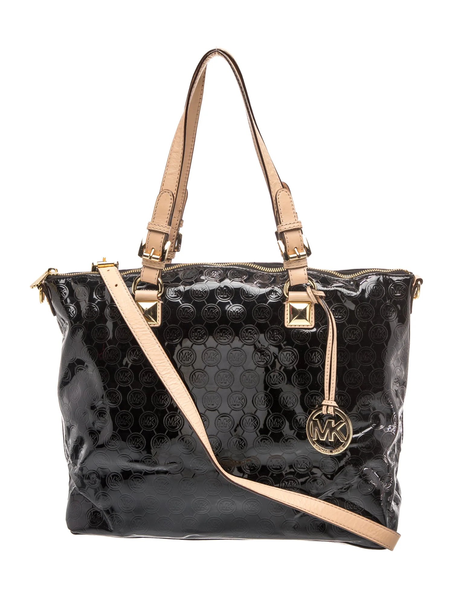 Patent Leather Shoulder Bag