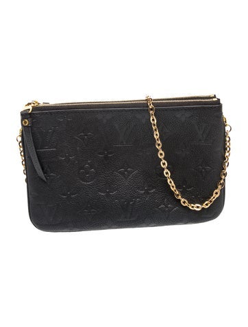 LV Monogram Double Zip Pochette