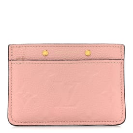 Louis Vuitton Empreinte Card Holder Rose Poudre