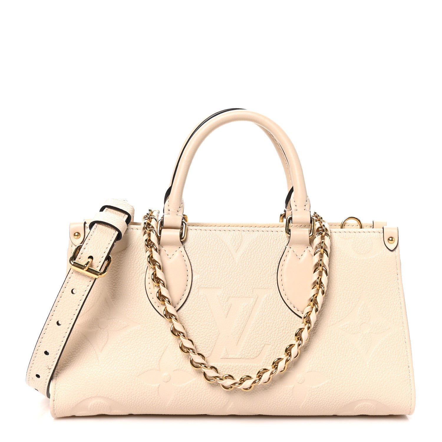 Louis Vuitton Empreinte Monogram Giant OnTheGo East West Creme