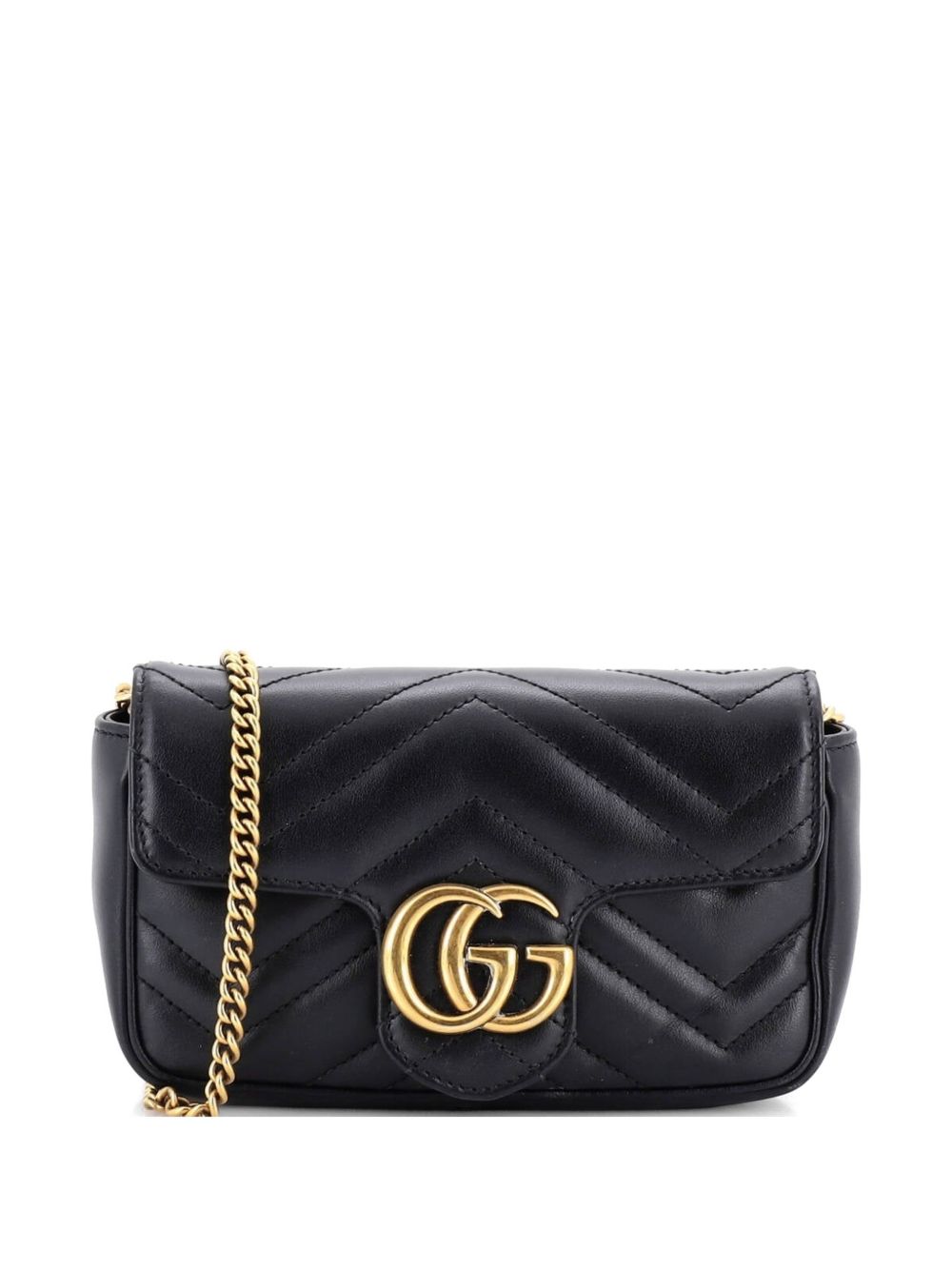 GG Marmont Flap Bag Matelasse Leather Super Mini crossbody bag