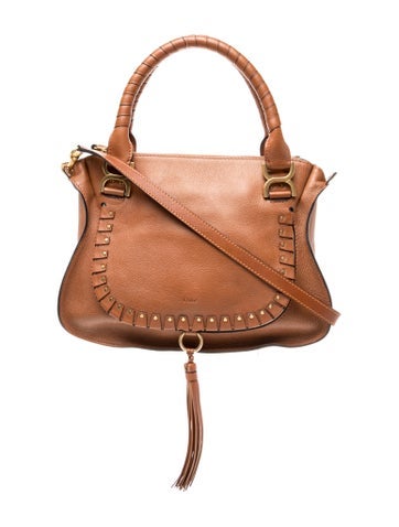 Chloe Leather Chloe Marcie Medium