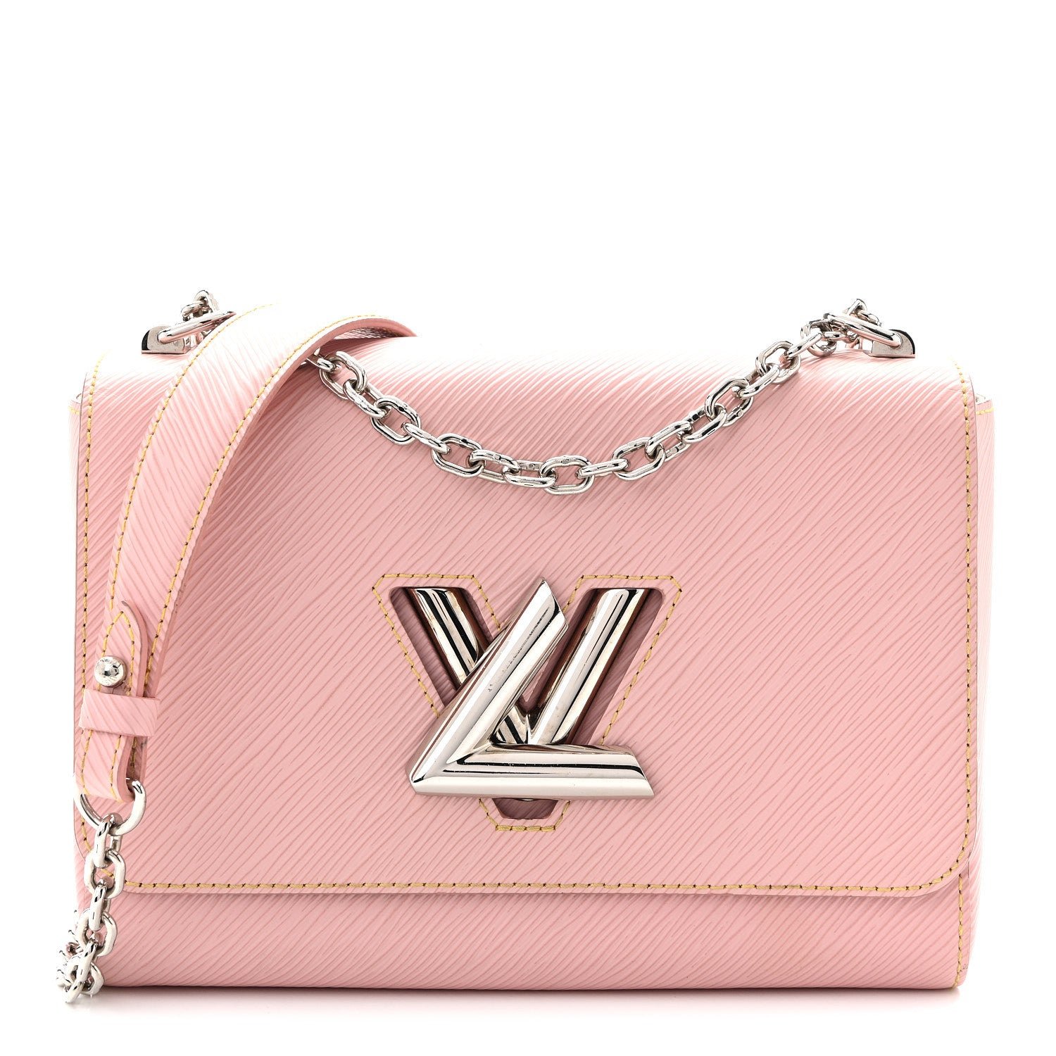 Louis Vuitton Louis Vuitton Epi Twist Shoulder Bag MM  Rose Ballerine