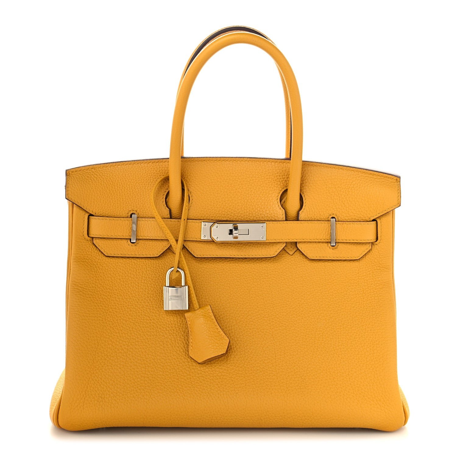Hermes Hermes Togo BIRKIN 30 Jaune Ambre