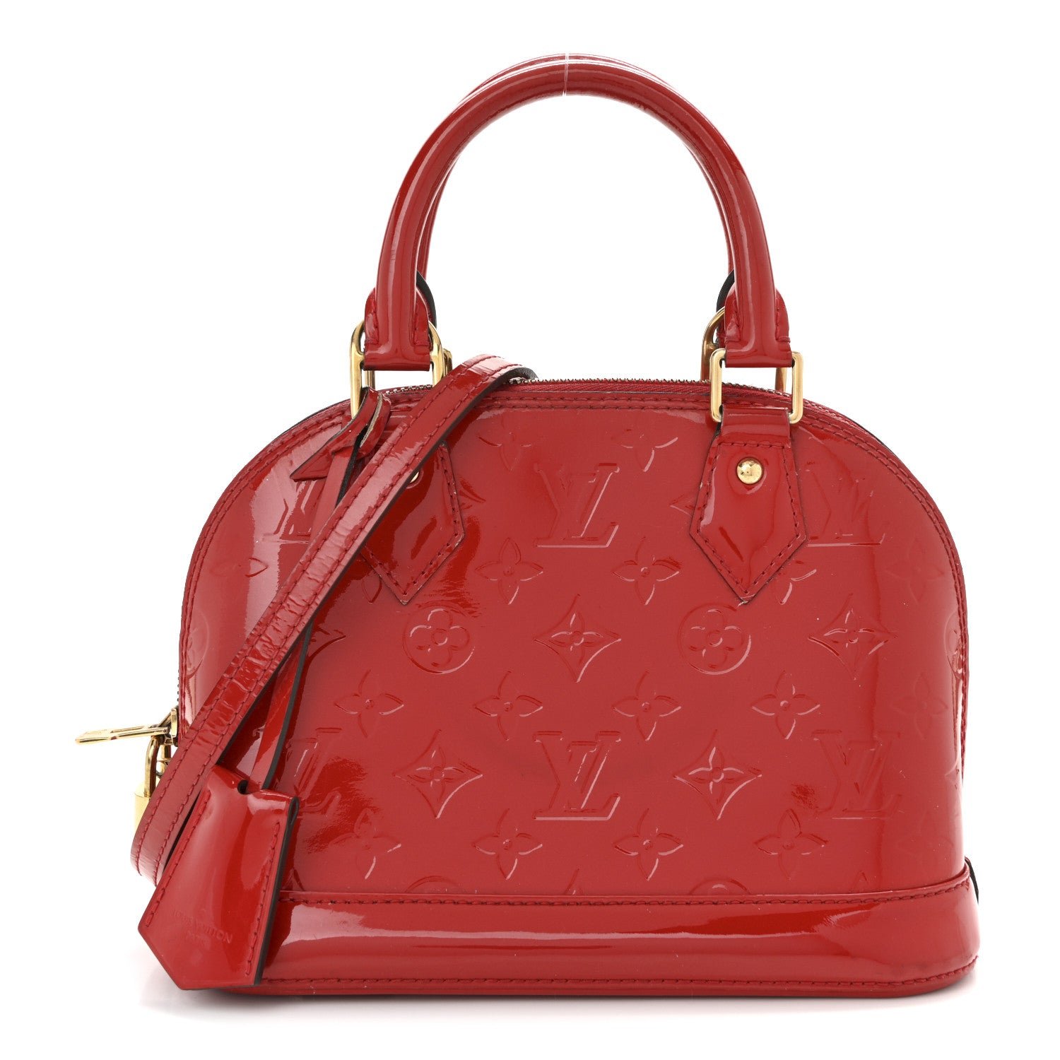 Louis Vuitton Louis Vuitton Vernis Alma BB Cherry