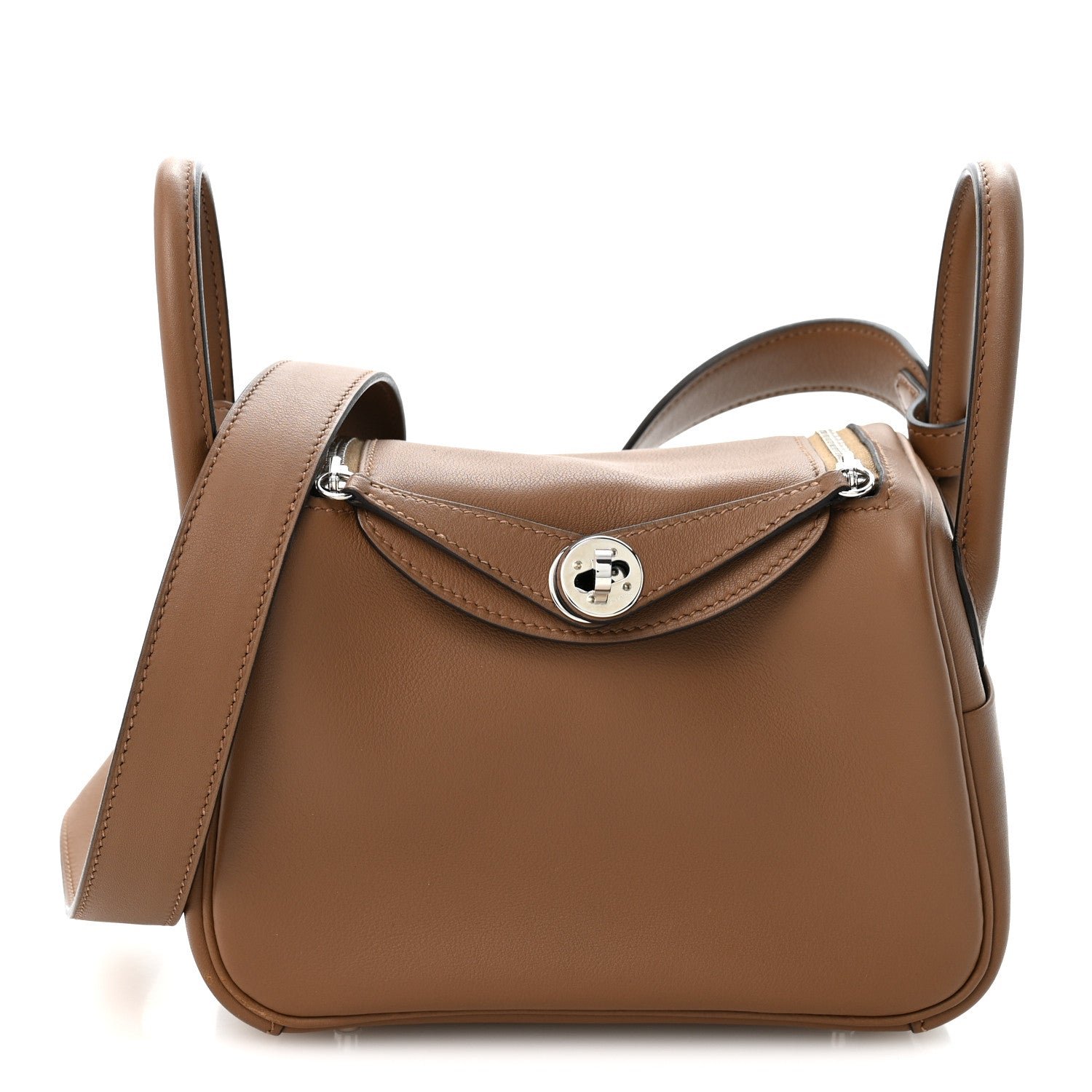 Hermes Swift Mini Lindy 20 Alezan Biscuit
