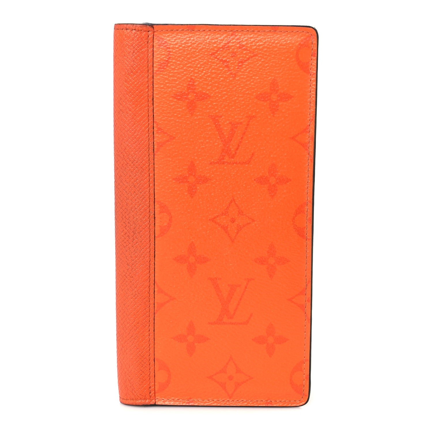 Louis Vuitton Taigarama Brazza Wallet NM Orange
