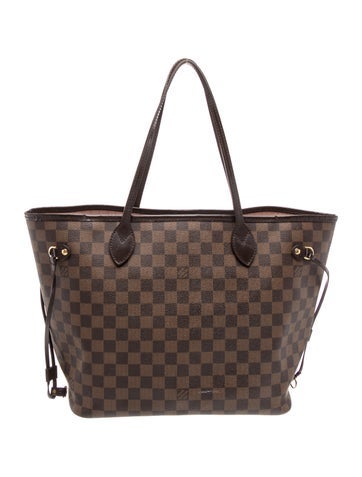 Damier Ebene Neverfull w/Pouch MM