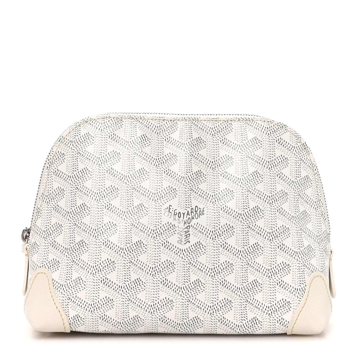 Goyard Goyardine Vendome Toiletry Pouch White