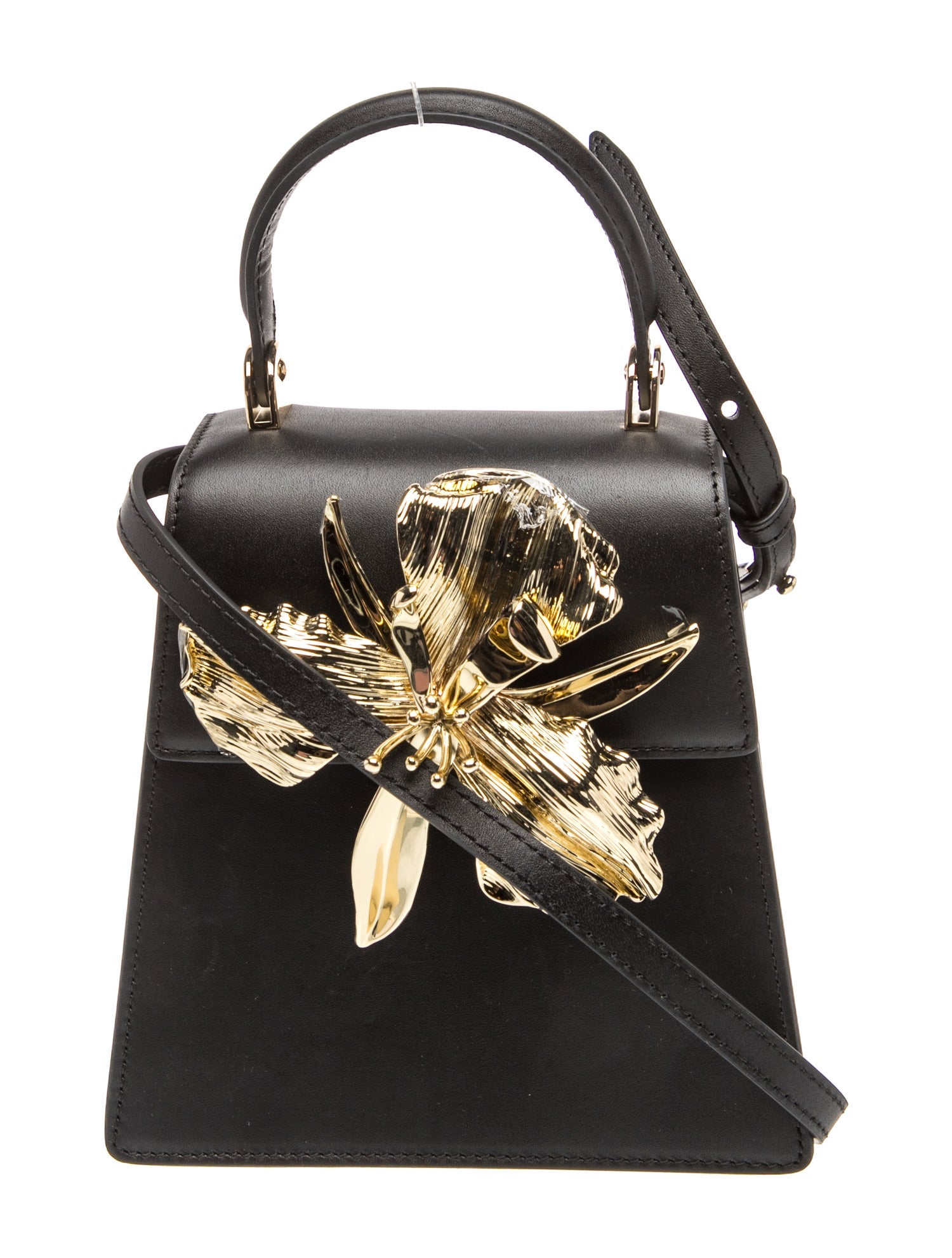 Leather Top Handle Bag