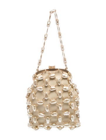 Cult Gaia Leather Top Handle Bag w/ Tags