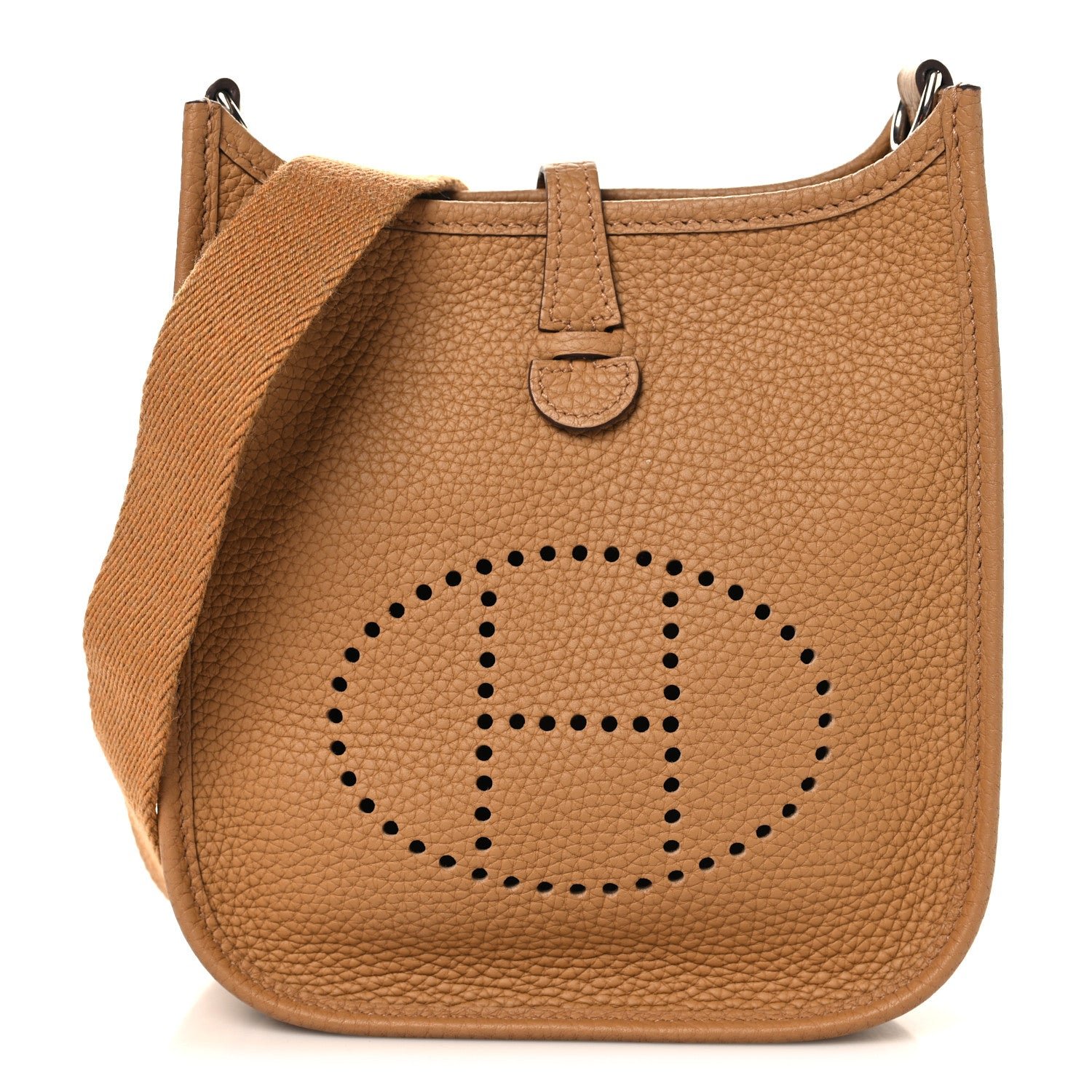 Hermes Taurillon Clemence Evelyne TPM Biscuit