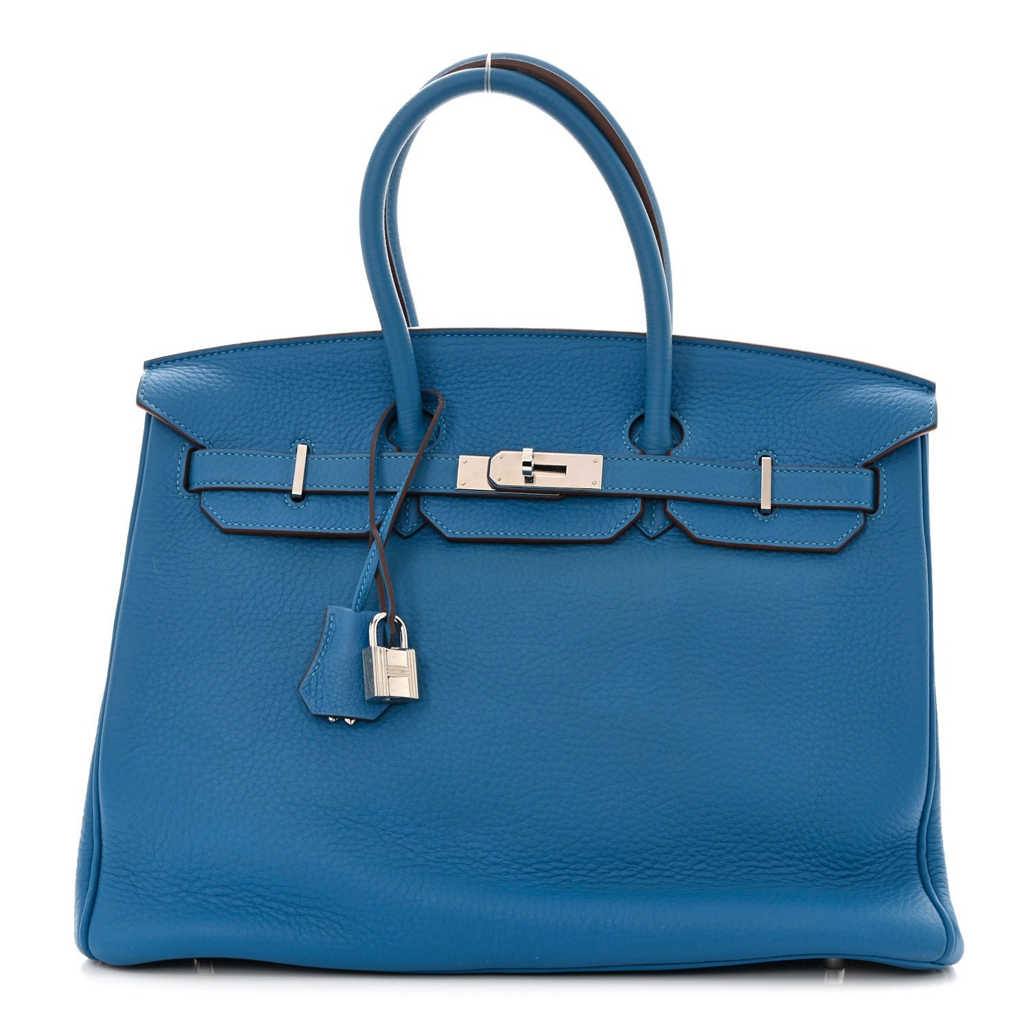 Hermes Hermes Taurillon Clemence BIRKIN 35 Mykonos