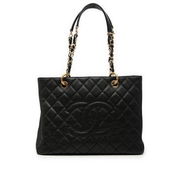 Calf Leather Caviar Grand Shopping Tote