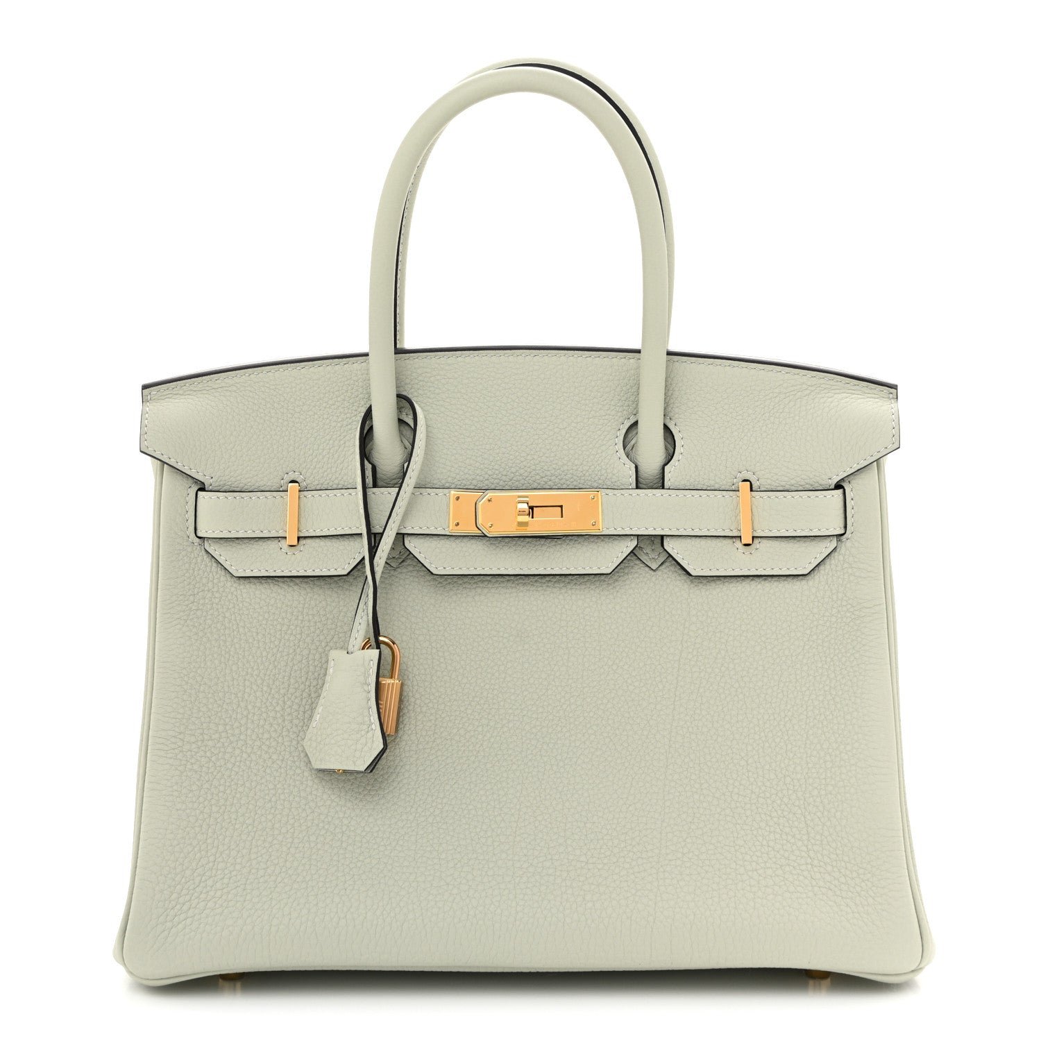 Hermes Togo Birkin 30 Gris Neve