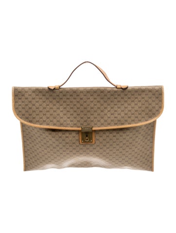 Micro GG Monogram Portfolio Vintage