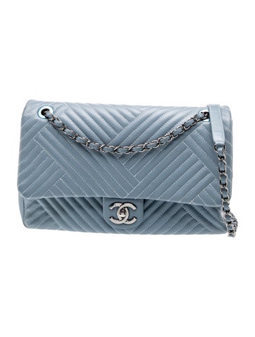 Large CC Crossing Flap Bag