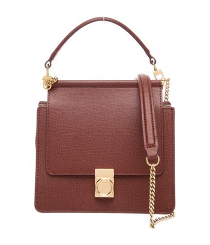 Polene Leather Shoulder Bag