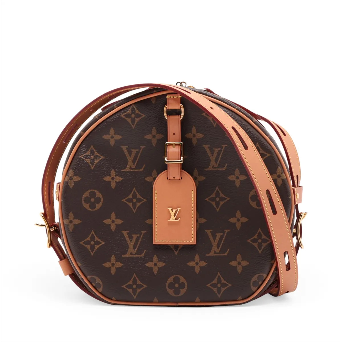 Louis Vuitton Monogram Boite Chapeau Souple MM M45647 Brown There was an RFID re