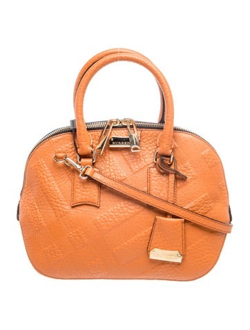 Exploded Check Top Handle Bag w/ Tags