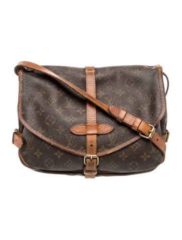 LV Monogram Saumur 30 Vintage
