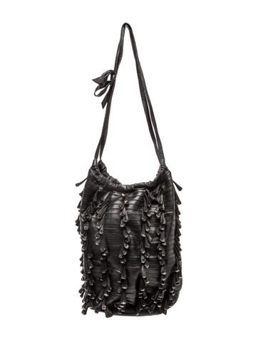 Leather Bucket Bag