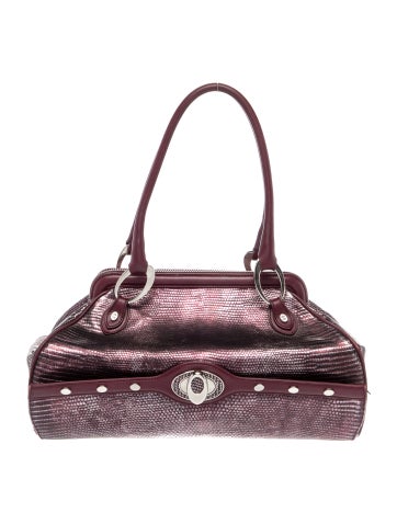 Leather Top Handle Bag