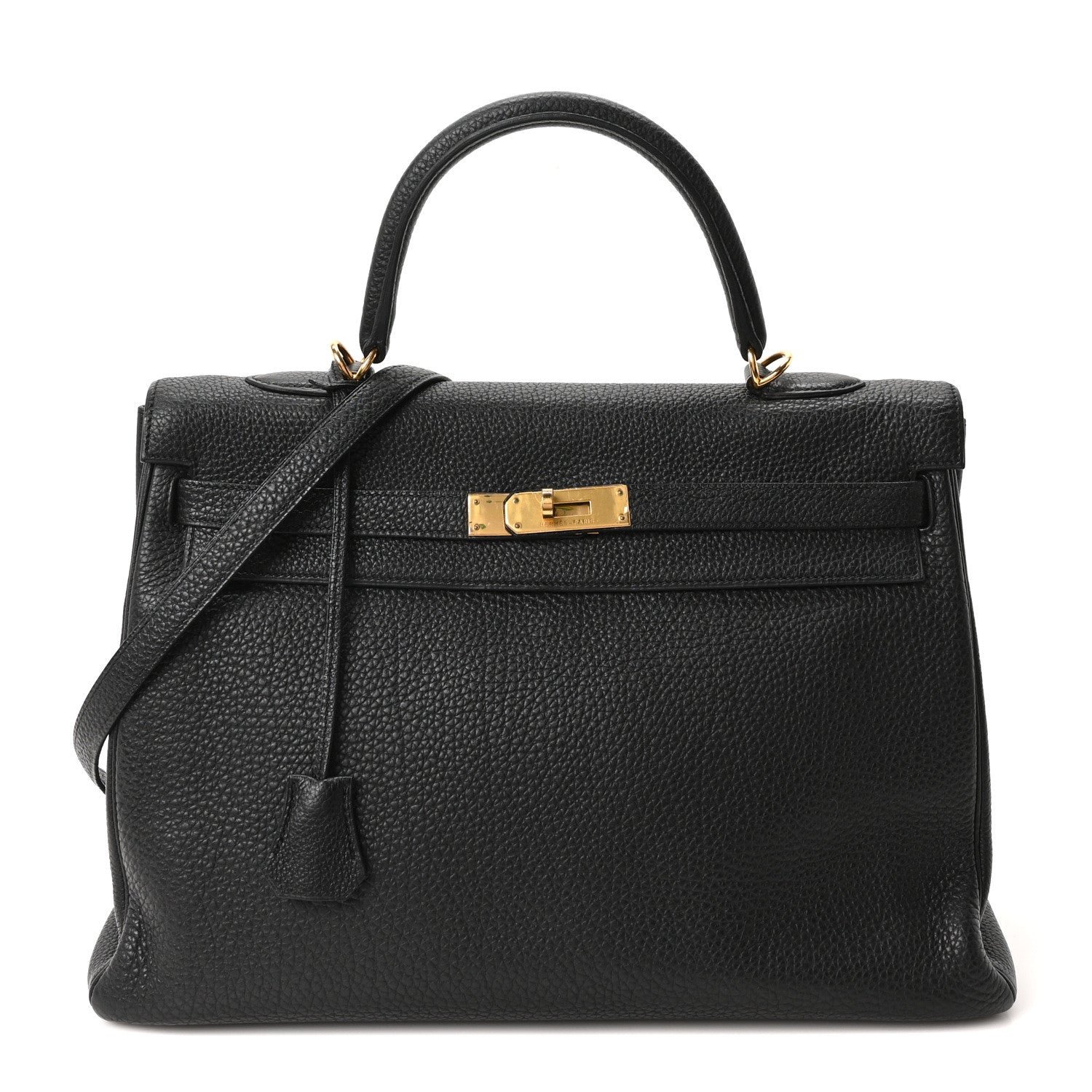 Hermes Togo Kelly Retourne 35 Black