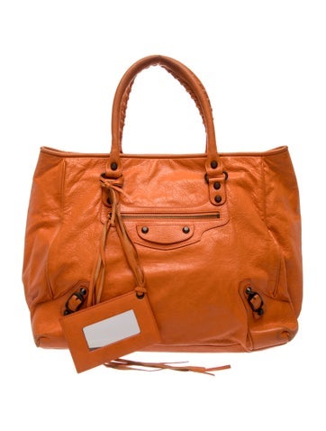 Balenciaga Leather Motocross Classic City