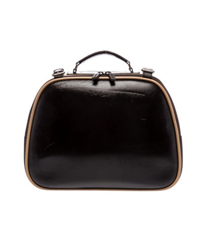 Miu Miu Miu Leather Top Handle Bag