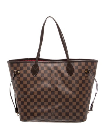 Damier Ebene Neverfull w/Pouch MM