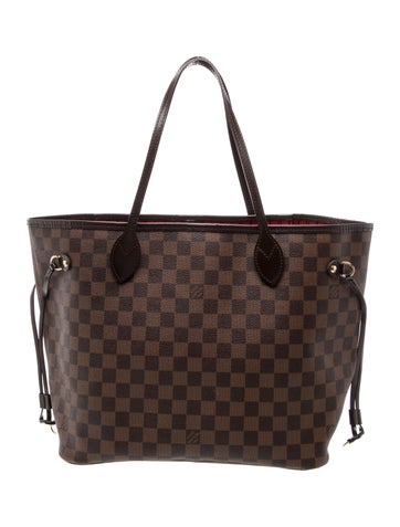 Damier Ebene Neverfull w/Pouch MM