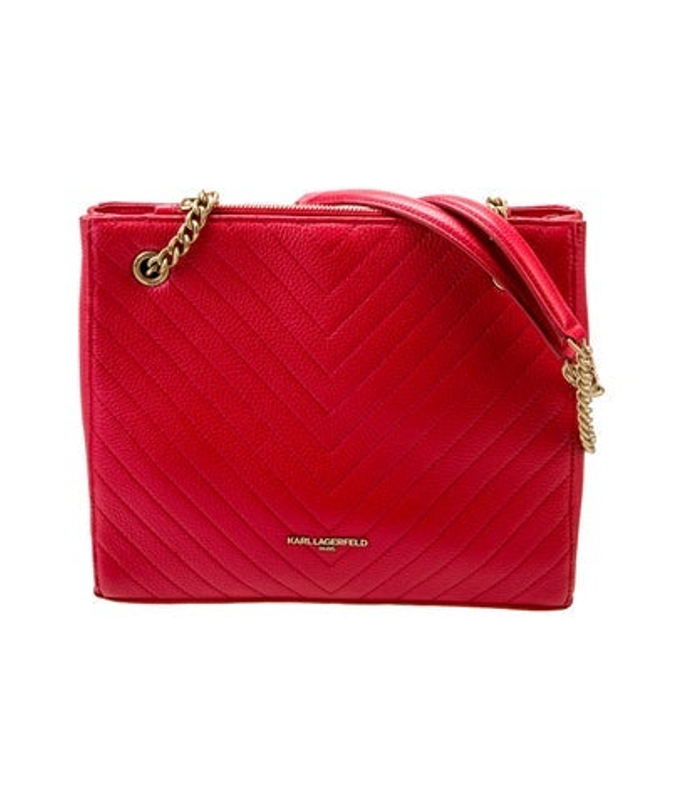 Karl Lagerfeld Lagerfeld Leather Shoulder Bag