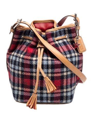 Tweed Bucket Bag