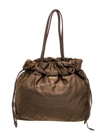Tessuto Nylon Nylon Drawstring Bag