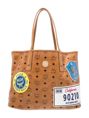 MCM Beverly Hills Reversible Tote