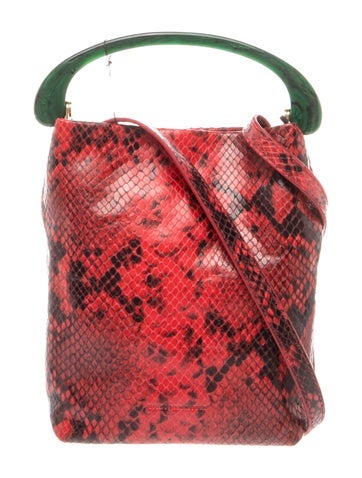 Leather Top Handle Bag