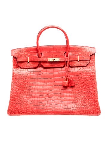 Hermes Matte Porosus Crocodile Birkin 40