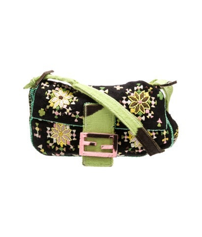 Fendi Canvas Baguette Vintage