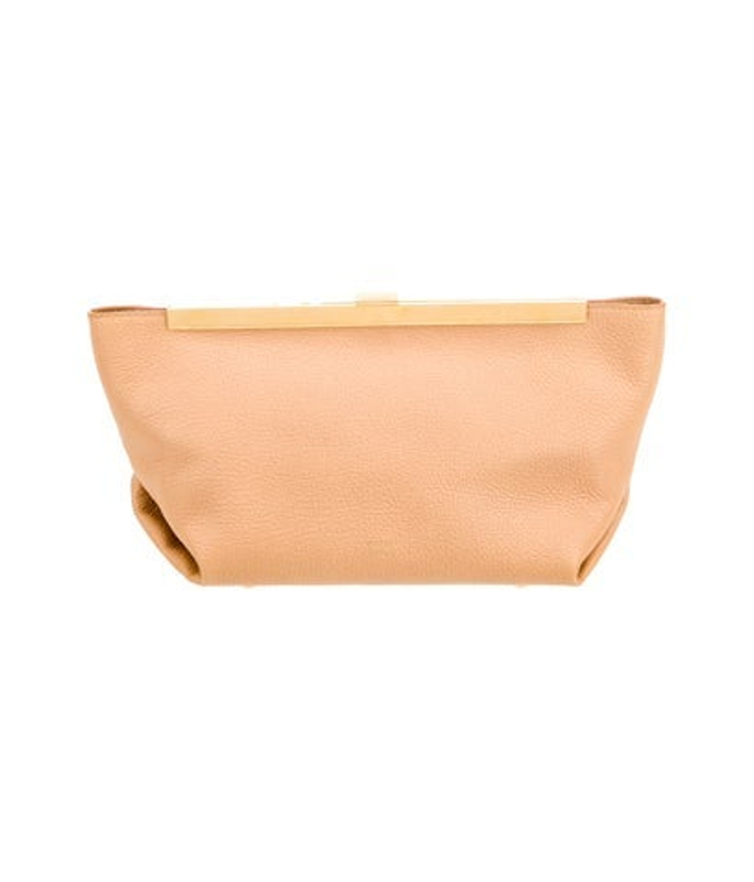Khaite Leather Clutch