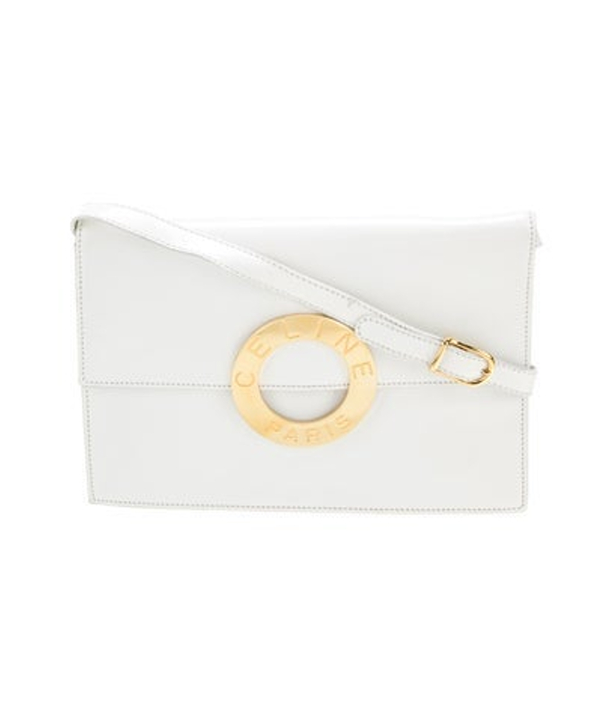 Celine Leather Shoulder Bag Vintage