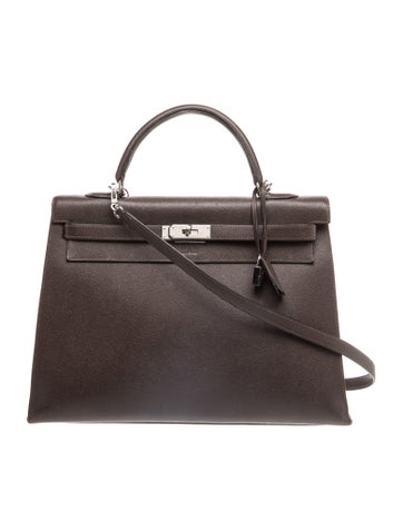 Hermes Epsom Kelly II Sellier 35